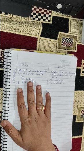 RISC vs CISC 😱 | This Difference Comes in Every Exam!