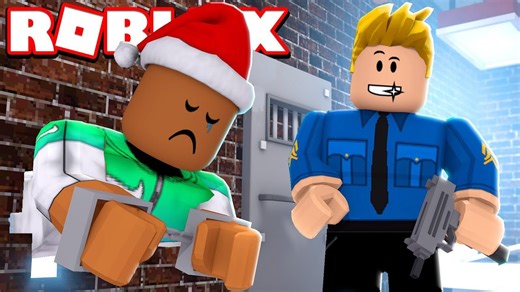 Christmas prison escape attempt in Roblox