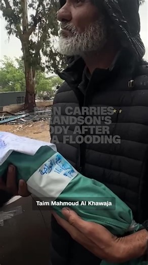 At least two infants have died as heavy rain and cold weather across the Gaza Strip have caused flooding and complicated an already difficult humanitarian situation for Palestinians, the overwhelming majority of whom live in tents and other temporary shelters after two years of war.