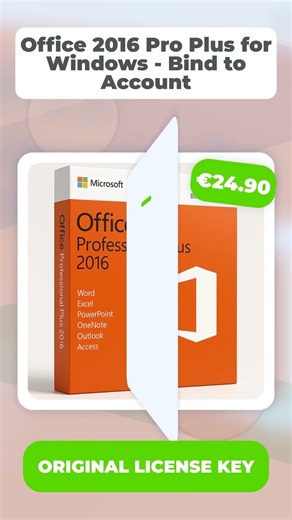 Office 2016 Pro Plus for Windows – Only €24.90