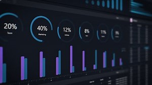 동적 차트 및 분석을 지원하는 대화형 스톡 동영상 비디오(100% 로열티 프리) 3691951067 | Shutterstock