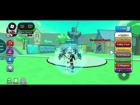 Roblox Dungeons Incremental 2 every Secret until Lvl 165