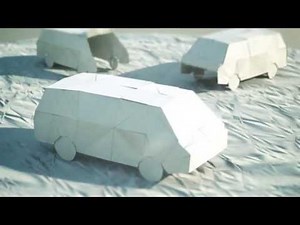 Cinema 4D / paper folding