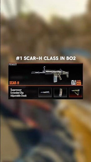 The BEST SCAR-H Class In Black Ops 2! #CallOfDuty #BO2