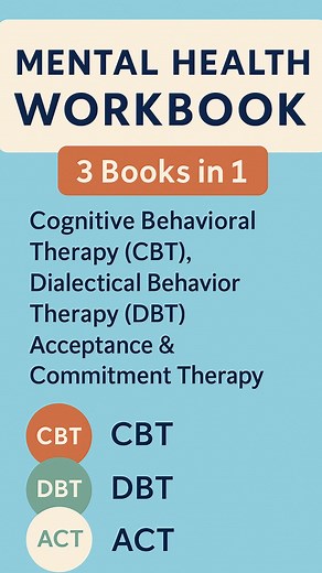 1K views | Bring structure and clarity to every session. This 3-in-1 workbook combines CBT, DBT & ACT tools therapists use daily — ready to print or use in telehealth. | Psychology-books | Facebook