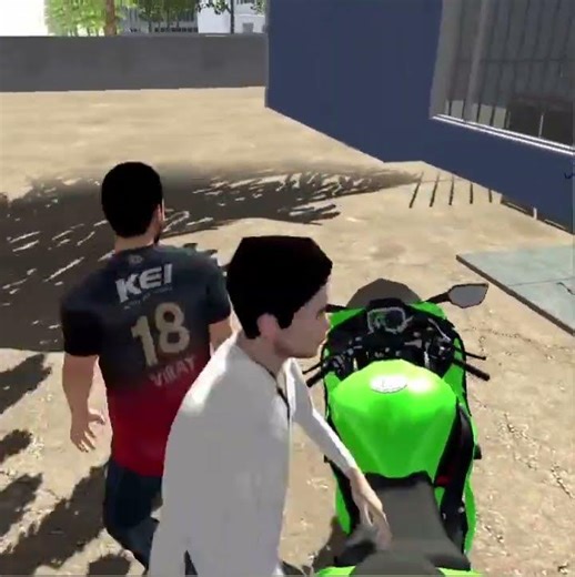 frenclin new Virat Kohli challenge 💀 | In Indian bike 3D 💥 #indianbike3d​ #shorts​ #gta​ #gaming