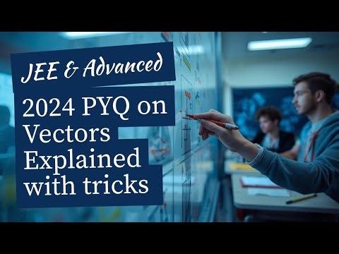 All 2024 pyq JEE :Vector | Mindmap series:Important Questions type
