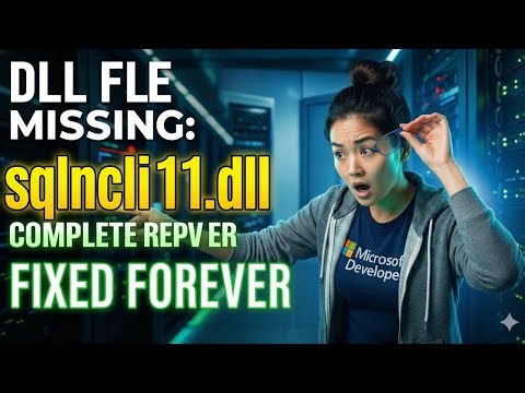 How to Fix sqlncli11.dll and SQL Errors!