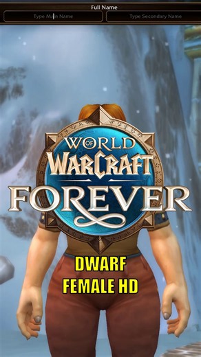 The New Dwarf Female Looks AMAZING 🔥 | WoW Forever