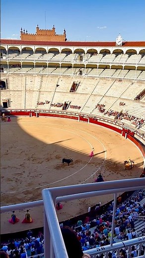 Tradition and adrenaline at Plaza de Toros de Las Ventas 🇪🇸#LasVentas #Madrid #Spain #Culture