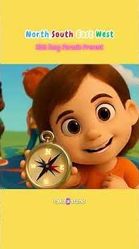 North South East West Song 🧭 Learn Directions for Kids | Cardinal Directions #directionsong