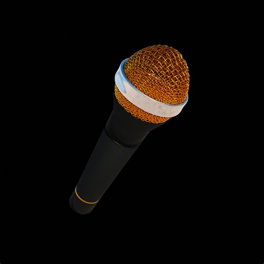 Microphone Model 🎤, Blender Tips