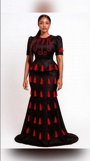 Sophisticated African Funeral Outfit Ideas | Red & Black Styles That Command Respect