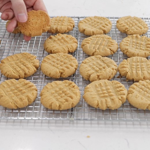 Learn how to make awesome homemade 3-ingredient peanut butter cookies! | In The Kitchen With Matt