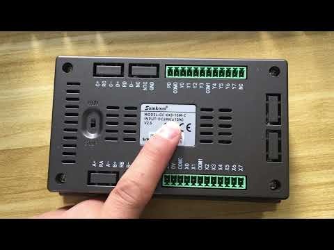 Samkoon GC-043-16M-C offers 8 digital inputs, 8 outputs, with high-speed counting and pulse output