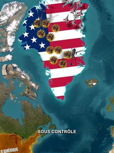 Le Danemark et la géographie du Groenland