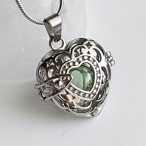 Stainless Steel Heart Locket | Ashes Necklace | Cremation Urn Jewelry | Ash Cremains Pendant - Etsy