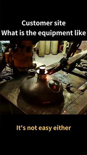 Robotic Welding for Pressure Vessels with Weld Navigator® Seam Tracking System #seamtracking