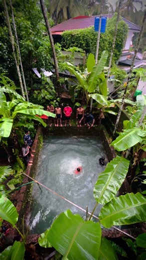 Making a splash in the rain! 🌧️💦