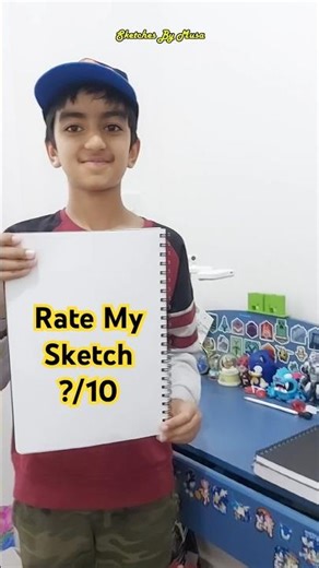 Rate My Art from 0 to 10 || How to Draw a Zombie 🧟‍♂️ #trending #shorts