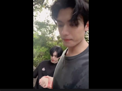 【中字】251120 netjj 私下九层瀑布约会tt直播 好甜呀，回曼谷途中网哥带lp去风景区玩啦