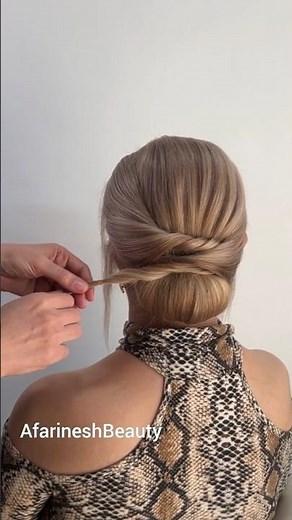 Timeless Elegance 💖 Easy Classic Updo Hack