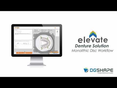 Elevate Ivotion® Monolithic Disc Workflow Set-Up