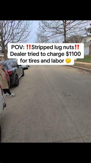 Vigil’s Road Service Tire on Instagram: "POV:‼️Stripped lug nuts‼️ ‼️Dealer tried to charge $1100 for 3 tires🤑‼️ Stripped lug nuts? No key lock? We got it for yoU. Did you know you can damage or strip your lug nuts by not having the right tool? Using an impact wrench or socket that doesn’t match Ri the lug nut’s size or shape creates excessive torque in the wrong spots, grinding the nut’s corners and making future removal a nightmare. #viralvideo #parati #fyp #dallas #videoviral"
