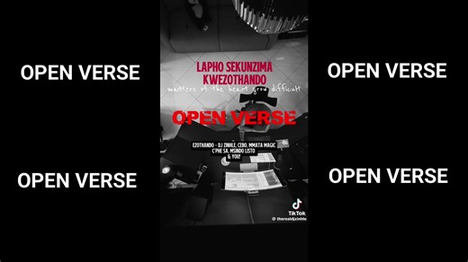 Jumping on DJ Zinhle's Open Verse Challenge