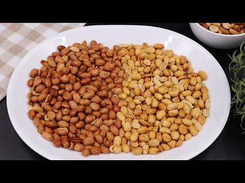2 EASY WAYS TO MAKE ROASTED PEANUTS/ GROUNDNUTS AT HOME WITHOUT STRESS