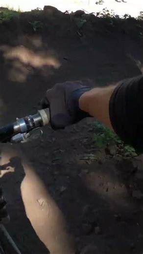 Dusty downhill switchbacks. #mtb #bike #adventure