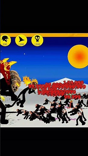 Army vs 80 zombie leader epic battle tournament fight stick war legacy game #video #short #viral