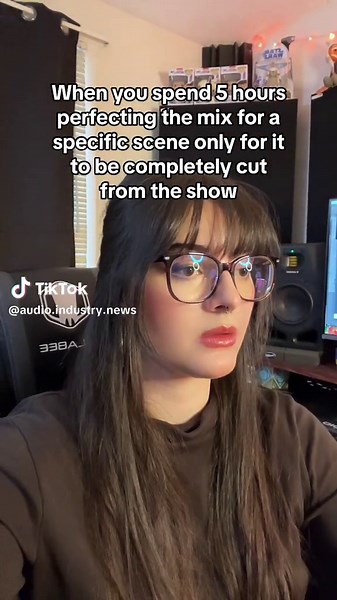 Audio Post Production probs… #MemeCut #sounddesigner #gameaudio #daw #mixengineer #audioengineer #sounddesign #postproduction