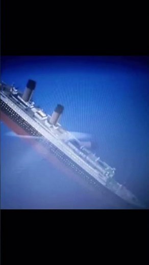 Titanic sinking animation 1995