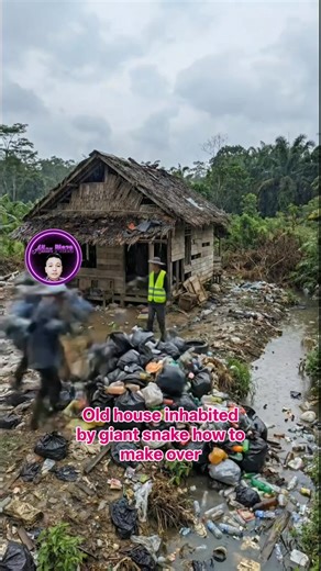 Old house inhabited by giant snake how to make over #oldhouse #inhabited #giant #snake #makeover | Allan Plaza