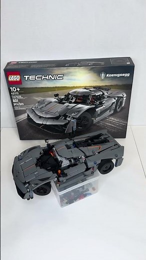 How to motorize Lego Technic #42173 Koenigsegg Jesko Absolut Grey Hypercar MOC RC PF Upgrade