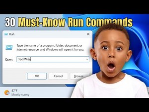 Top 30 Windows Run Commands You Must Know (Boost Productivity in Windows 10 & 11)