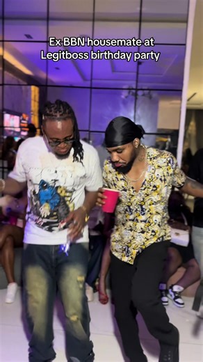 Ex BBN Housemate Celebrates at Legit Boss Birthday Party