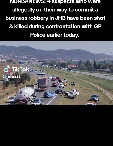 Police Shootout: 4 Suspects Killed in Business Robbery Attempt in JHB