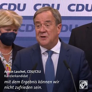 Nach ersten Hochrechnungen zur Bundestagswahl haben sich die Kanzlerkandidat:innen zu den vorläufigen Ergebnissen geäußert. | tagesschau