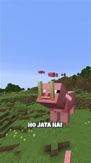 This mod turns pig into monster ☠️!