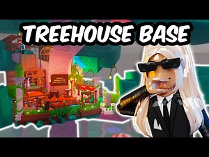 BUILDING A TREEHOUSE BASE IN 99 NIGHTS IN THE FOREST