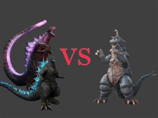新哥斯拉+负一哥斯拉VS怪格哥美斯