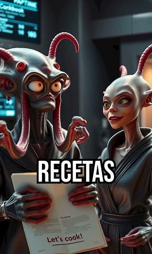 ¿Qué cocinarían los alienígenas? #humor #extraterrestres #sorpresa
