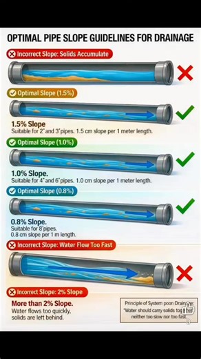#wrong VS Correct in Drainage system #kitchen #plumbing Drainage Slope . . #installation #plumber #DSE #Concrete #cement #construction #civilengineering #contractor #building #architecture #TBT #loading #design #edit #educacion #quality #happy #home #House #power #knowledge #rockstar #roadtrip #DidYouKnow #safety #safetyfirst #sale #short #OMG | DSE