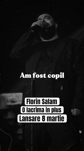 O lacrima in plus x Florin Salam lansare 8 Martie