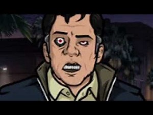 Archer: Cyborg Barry with Cyril mask