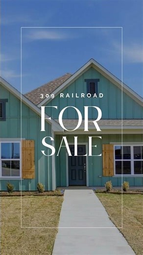 New Custom Home in Sanger TX | 309 Railroad Ave
