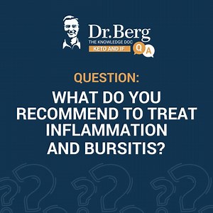 When dealing with inflammation or conditions like bursitis, what are the best remedies or practices to help reduce them? Can keto and intermittent fasting help? Check out this Q&A video to learn more and stay tuned for more helpful videos and content! | Dr. Eric Berg