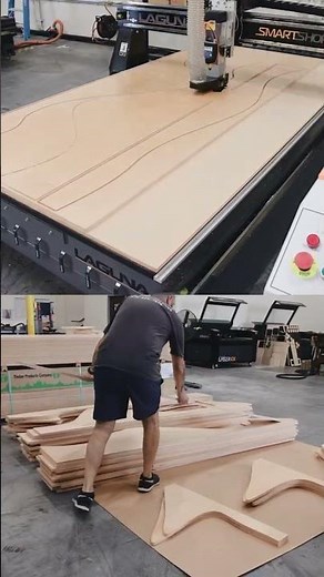 A 3D Wall Feature Built with CNC | Laguna Tools #cncrouter #cncmachine #woodworking
